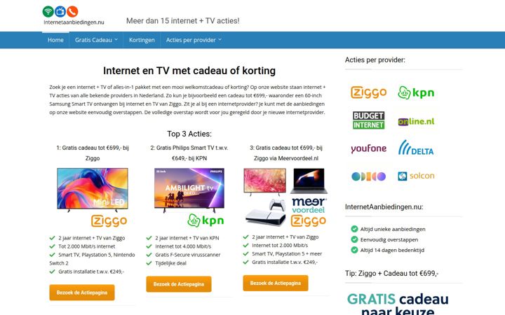 internetaanbiedingen.nu