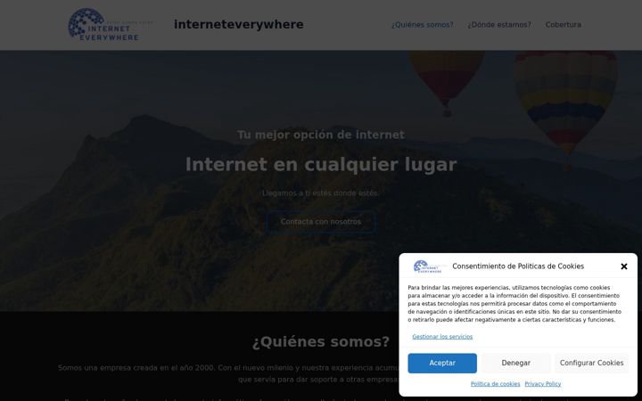 Screenshot of interneteverywhere.es