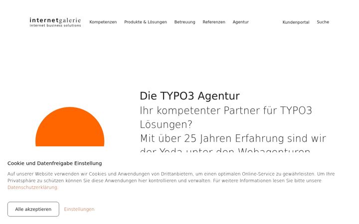 Screenshot of internetgalerie.ch