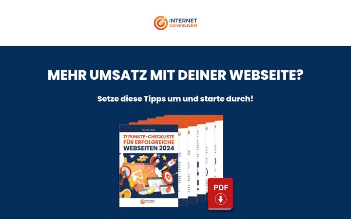Screenshot di internetgewinner.de