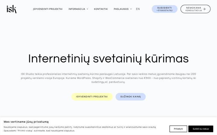 Screenshot of internetiniusvetainiukurimas.eu