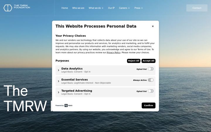 Screenshot of internetoflife.org