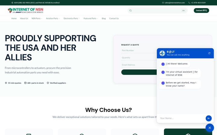 Screenshot of internetofnsn.com