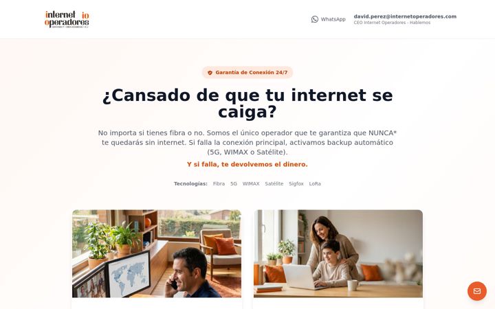 Screenshot of internetoperadores.com