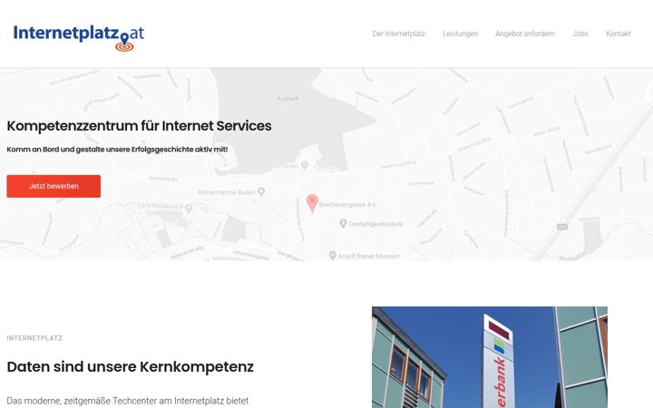 Screenshot of internetplatz.at