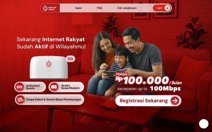 Screenshot of internetrakyat.id