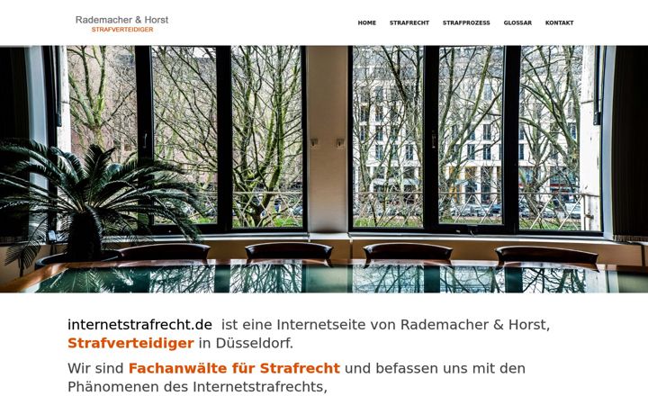Screenshot of internetstrafrecht.de