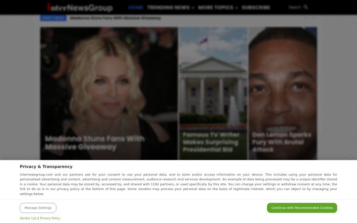 Screenshot di internewsgroup.com