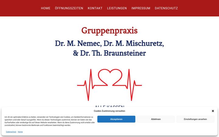 Screenshot of internist-nemec.at