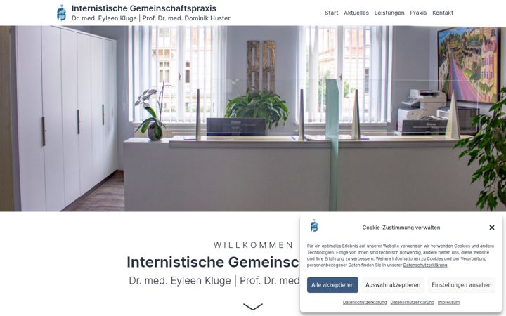 Screenshot of internisten-altenburg.de
