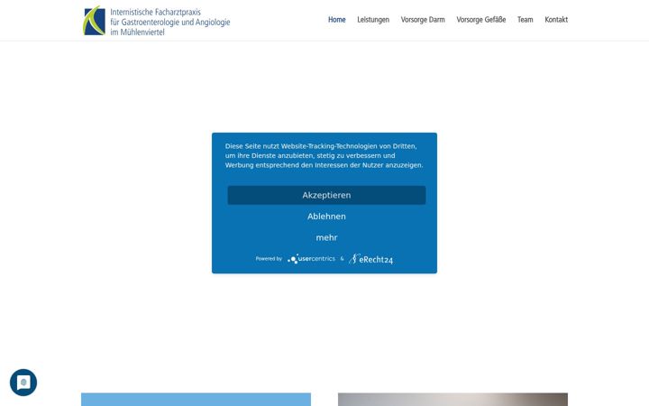 Screenshot of internisten-bremen.de