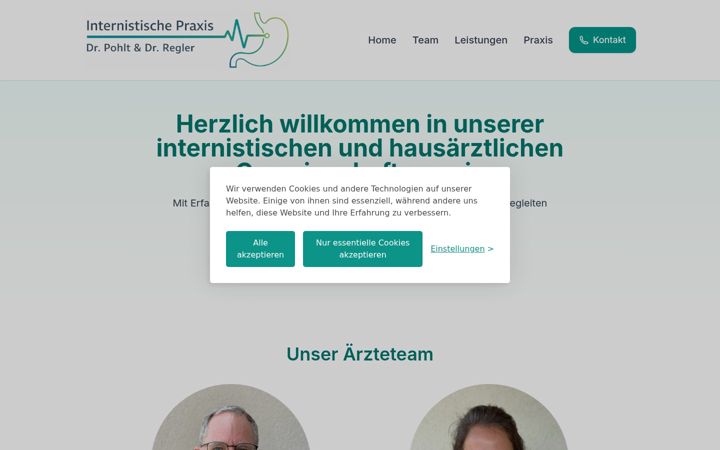 Screenshot of internisten-neustadt.de