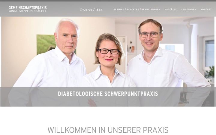 Screenshot of internisten-schwalbach.de