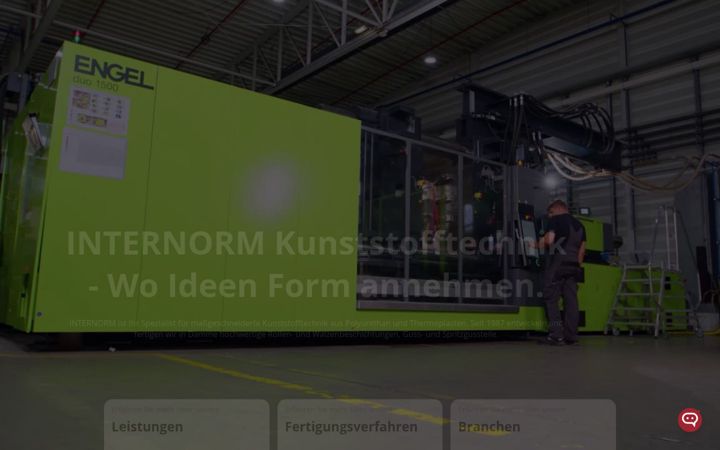 Screenshot of internorm.de