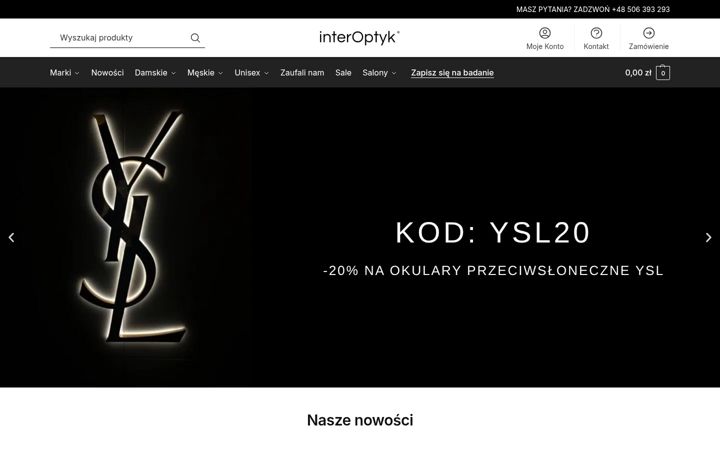 Skärmbild av interoptyk.pl