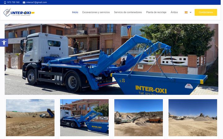 Screenshot of interoxi.com