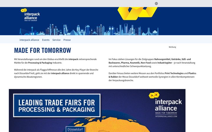 Screenshot of interpackalliance.de