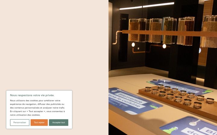 Screenshot of interraexperience.com