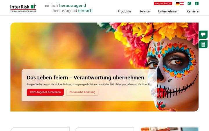 Screenshot of interrisk.de