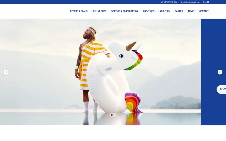 Screenshot of intersport-kaltenbrunner.at