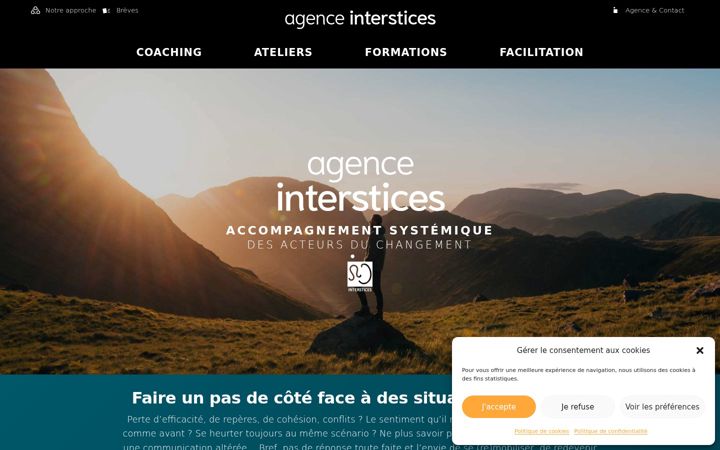 Screenshot of interstices-dev.fr