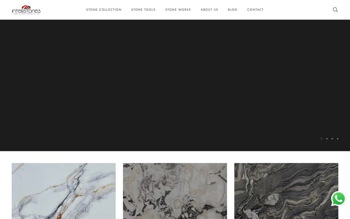Screenshot of interstones.co.uk