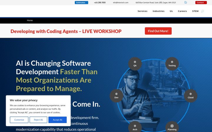 Screenshot of intertech.com
