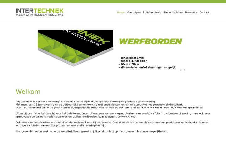Screenshot of intertechniek.be
