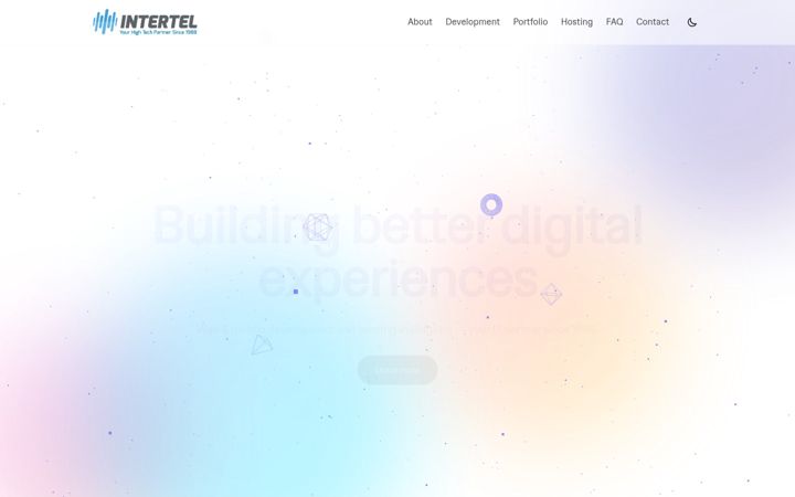 Screenshot of intertel.be