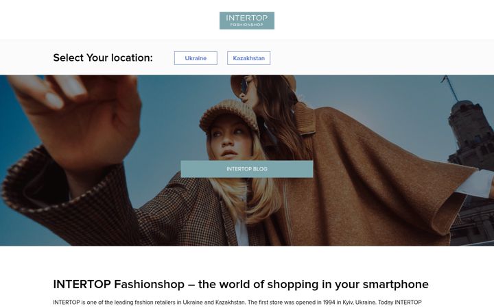 Screenshot of intertop.com