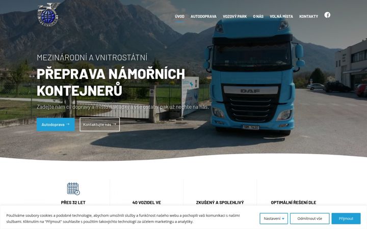 Screenshot of intertransbrno.eu