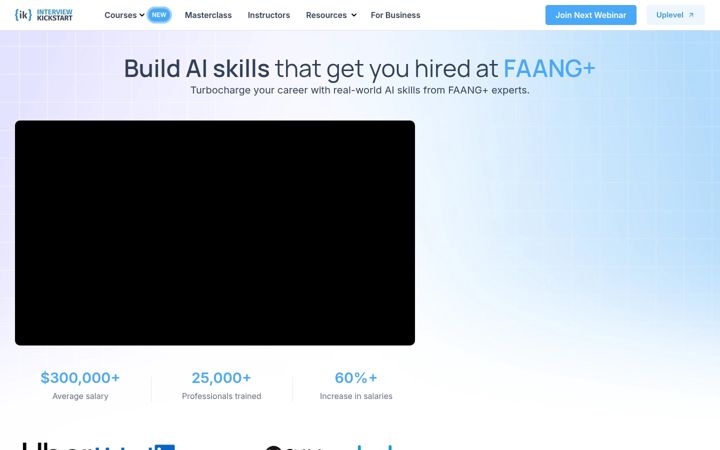 Ekrano kopija interviewkickstart.com