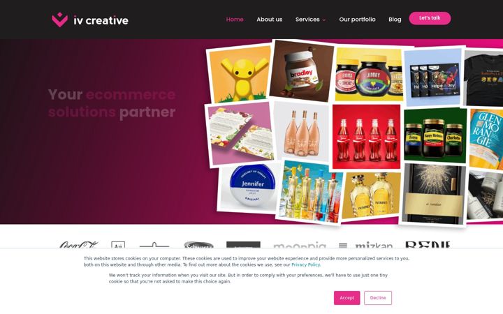 Screenshot of intervino.co.uk