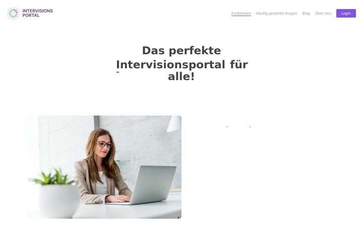 Zrzut ekranu intervisionsportal.de