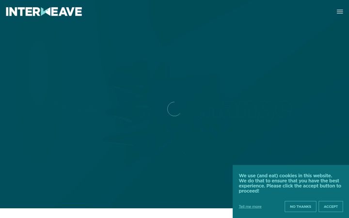 Screenshot of interweaveagency.com