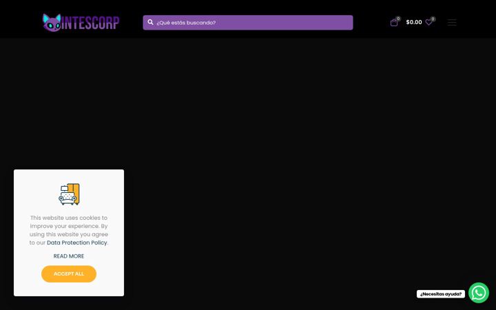 Screenshot of intescorp.com