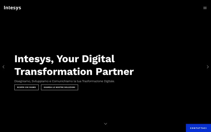 Screenshot of intesys.it