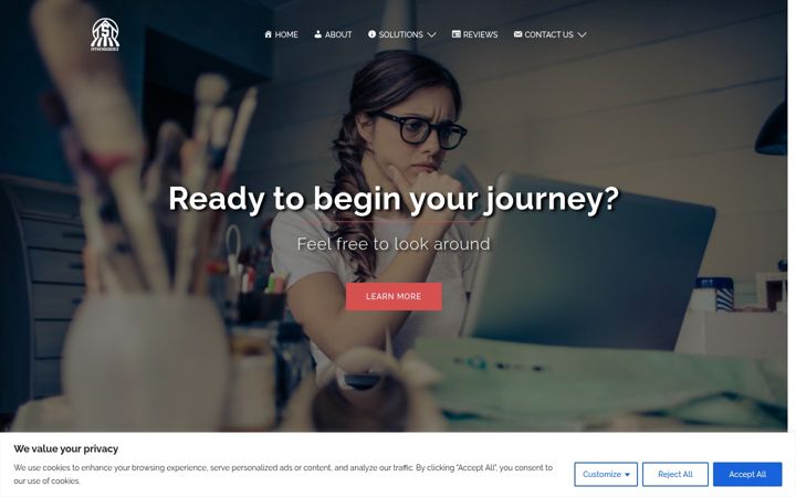Screenshot of inthehousebiz.com