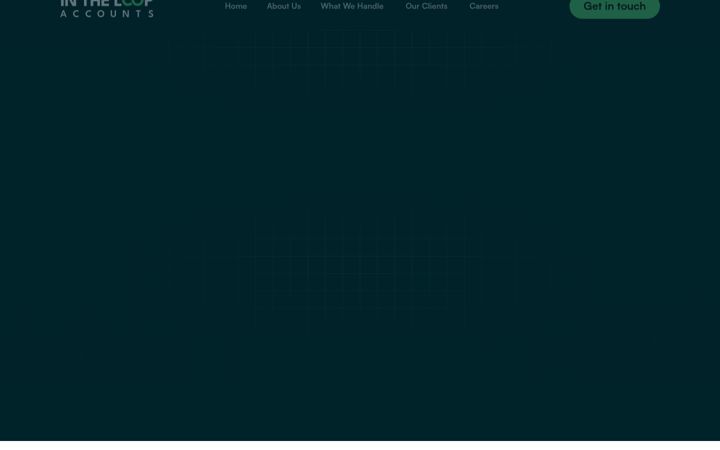 Screenshot of intheloopaccounts.com