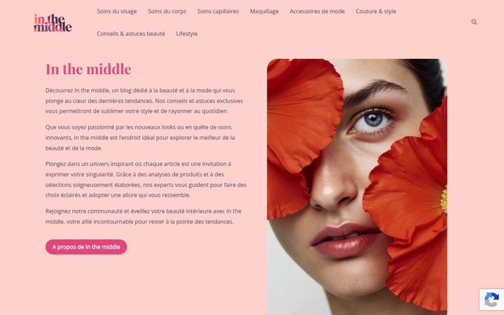 Screenshot of inthemiddle.fr