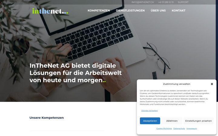 Screenshot of inthenet.ch