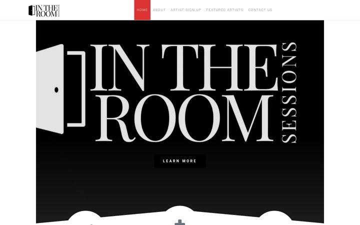 Screenshot of intheroomsessions.com