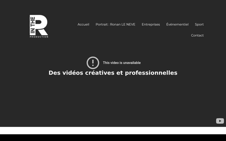 Screenshot of intherproduction.fr