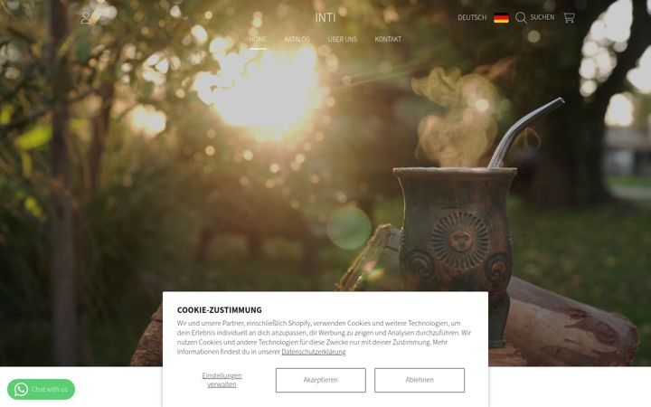 Screenshot of inti-cups.de