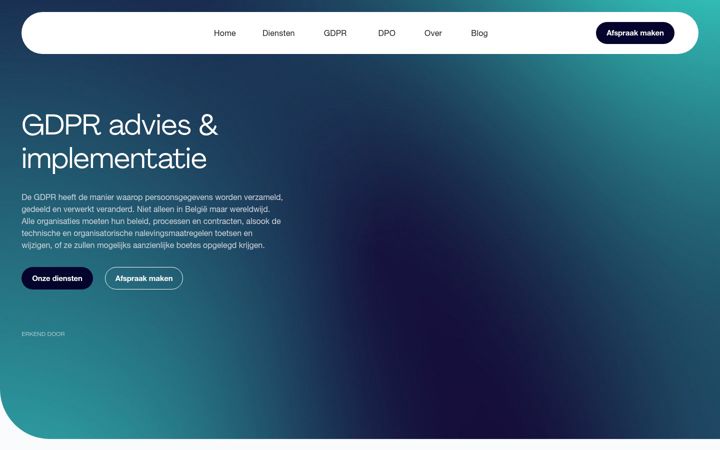 Screenshot of intigio.eu