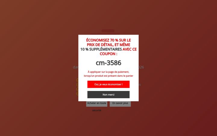 Screenshot of intimapharmafrance.com