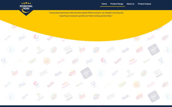 Screenshot of intltrends.com