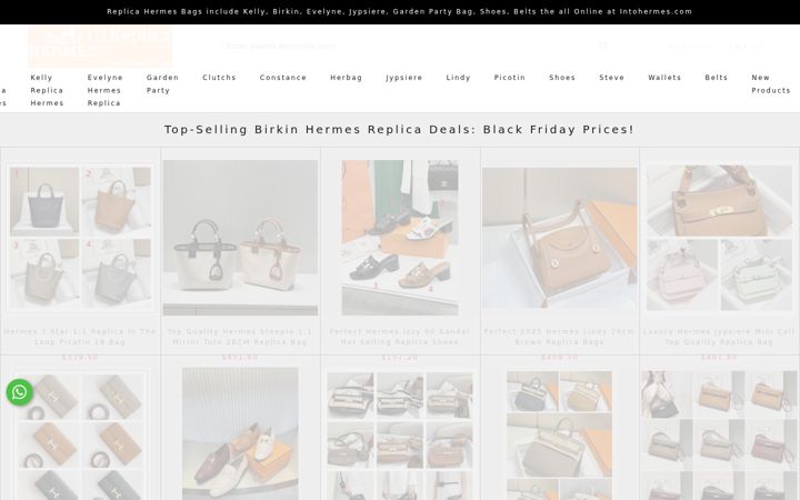 Screenshot of intohermes.com