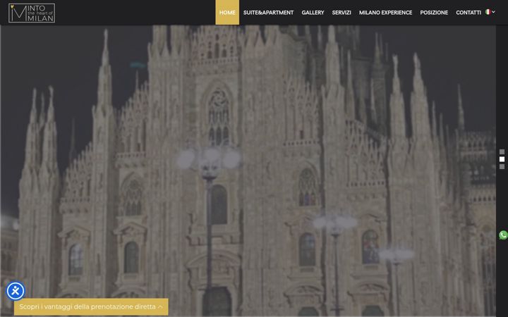 Screenshot of intomilan.it