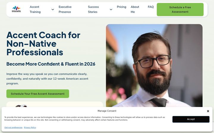 Screenshot of intonetic.com